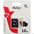 Micro SecureDigital 16GB Netac  P500 ECO <NT02P500ECO-016G-R>  (� SD ���������)  [��������: 1 ���]