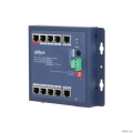 DAHUA DH-CHS4110-8ET-90-F 8-�������� PoE �������� ����������; 8xRJ45 100M (PoE/PoE+/Hi-PoE/802.3bt), 1xRJ45 1G (uplink); 1xCombo SFP/RJ45 1G (uplink); �������� 90��; ����������� 6��; ������� ������;  [��������: 3 ����]