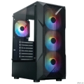 XASTRA ������  A304 4FRGB Black ATX/Mesh/half-size TG/4x120mm FRGB FC fans/ A304-4FC12F  [��������: 1 ���]