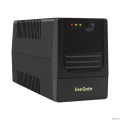 Exegate EX299480RUS ��� ExeGate Power NB-500.LED.AVR.2SH (500VA/300W, LED, AVR, 2*Schuko, ������� 12V 4.5Ah, Black)  [��������: 1 ���]