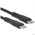 PERFEO ������ USB C ����� - C �����, 60W, ������, �������, ����� 1 �., ELASTIC (C1107)  [��������: 1 ���]