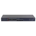 DAHUA DH-CS4220-16GT-135 16-�������� ���������� PoE �������� ����������; 16xRJ45 1G (PoE/PoE+/Hi-PoE/802.3bt), 2xRJ45, 2xSFP 1G (uplink); �������� �� 135��; PoE watchdog, �� 250�; �������: 100�240VAC;  [��������: 3 ����]