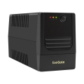 Exegate EX299761RUS ��� ExeGate Power NB-800.LED.AVR.2SH (800VA/480W, LED, AVR, 2*Schuko, ������� 12V 9Ah, Black)  [��������: 1 ���]