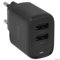 HOCO C141A/ ������� ��/ 2 USB/ �����: 12W/ Black  [��������: 1 ���]