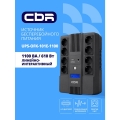 ��� CBR [UPS-OFK-101E-1100] 1100VA/610W,  Schuko CEE 7 Outlets: (x4 Battery & Surge Protected; x4 Surge Protected), LCD, USB-B, USB-A charger, 12V/10Ah  [��������: 3 ����]