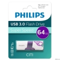 PHILIPS USB Drive 64GB CITI3.0, USB 3.0 (FM64FD135B/97)  [��������: 1 ���]