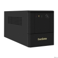 Exegate EX299948RUS ��� ExeGate SpecialPro UNB-1000.LED.AVR.8C13.USB (1000VA/700W, LED, AVR, 8*C13, USB, ������� 12V 7.2Ah - 2 ��., ������������� ������, Black)  [��������: 1 ���]
