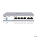 Wi-Tek WI-PCES206, ������������� PoE 60��, ����� 4FE PoE + 2FE, Easy Smart  [��������: 3 ����]