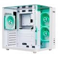 CBR ������ ATX Cube X860WT, ��� ��, 1*USB Type-C, 1*USB 3.0, 1*USB 2.0, HD Audio+Mic, 3*fans, White [PCC-ATX-X860WT-WPSU]  [��������: 10 ���]