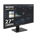 LCD ExeGate 27"�EH2700 ProSmart {IPS 2560x1440 100hz 5ms 300cd 1000:1 178/178 HDMI2.0 DisplayPort USB(��� �������) audio-out} [EX301150RUS]  [��������: 3 ����]