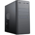 Foxline FL-886-U3C ATX case, black, w/o PSU, w/1xUSB2.0+1xUSB3.0+1xUSB3.0 Type-C (19pin header)+HD-AUDIO , w/o pwrcord, w/o FAN  [��������: 1 ���]