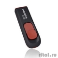 A-DATA Flash Drive 8Gb C008 AC008-8G-RKD {USB2.0, Black-Red}  [Гарантия: 1 год]
