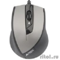 A-4Tech Мышь N-600X-2 (серый) USB, 3+1 кл.-кн.,провод.мышь [607634]  [Гарантия: 1 год]
