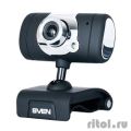 Веб-камера Sven IC-525 (1,3 МП, 30 к/с, 5 линз, SoftTouch, блист)  [Гарантия: 1 год]