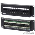 Hyperline PPW-12-8P8C-C5e - , 12  RJ-45(8P8C),  5,    [: 1 ]