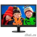 LCD PHILIPS 19.5" 203V5LSB26(10/62) черный {TN 1600x900 90/50 1000000:1 5ms 200cd D-Sub}  [Гарантия: 3 года]