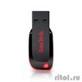 SanDisk USB Drive 64Gb Cruzer Blade SDCZ50-064G-B35 {USB2.0, Black-Red}    [Гарантия: 1 год]