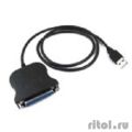 ORIENT Кабель-адаптер  ULB-225, USB Am to LPT DB25F, 0.85м, крепеж разъема - гайки    [Гарантия: 1 год]