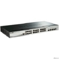 D-Link DGS-1510-28X/A1A PROJ ����������� L2+ ����������� ���������� � 24 ������� 10/100/1000Base-T � 4 ������� 10GBase-X SFP+  [��������: 1 ���]