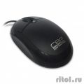 CBR CM 102 Black USB, Мышь 1200dpi, офисн.  [Гарантия: 5 лет]