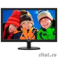 LCD PHILIPS 21.5" 223V5LHSB (00/01) черный {TN LED, 1920x1080, 5 ms, 170°/160°, 250 cd/m, 10M:1, D-Sub HDMI}   [Гарантия: 2 года]