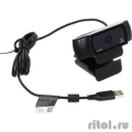 960-001055/960-000998 Logitech HD Pro Webcam C920 { USB 2.0, 1920*1080, 2Mpix foto, Mic, Black}  [Гарантия: 2 года]