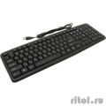 Defender Клавиатура  HB-420 RU Black USB [45420] {Проводная, полноразмерная}  [Гарантия: 1 год]