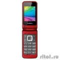 TEXET TM-204 мобильный телефон цвет красный (гранат)  [Гарантия: 1 год]