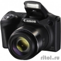 Canon PowerShot SX430 IS черный {20.5Mpix Zoom45x 3" 720p SDXC/SD/SDHC CCD 1x2.3 IS opt 0.5fr/s 25fr/s/WiFi/NB-11LH}   [Гарантия: 2 года]
