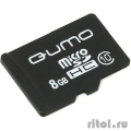Micro SecureDigital 8Gb QUMO QM8GMICSDHC10NA {MicroSDHC Class 10}  [Гарантия: 3 года]