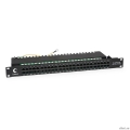 Cabeus PL-50-TEL-Dual IDC ����-������ 19" (1U), 50 ������ RJ-45, Dual IDC (���������� ���������)  [��������: 2 ������]