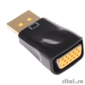 Cablexpert ���������� DisplayPort - VGA , 20M/15F, ����� (A-DPM-VGAF-01)  [��������: 3 ������]