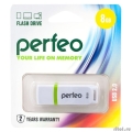 Perfeo USB Drive 8GB C11 White PF-C11W008  [Гарантия: 2 года]