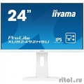 IIYAMA 23.8" XUB2492HSU-W1 белый {IPS LED 1920x1080 5ms 16:9 1000:1 250cd 178гр/178гр D-Sub DisplayPort HDMI 2x2W}  [Гарантия: 3 года]