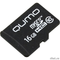 Micro SecureDigital 16Gb QUMO QM16GMICSDHC10NA {MicroSDHC Class 10}  [Гарантия: 3 года]