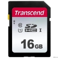 SecureDigital 16Gb Transcend TS16GSDC300S {SDHC Class 10, UHS-I}  [��������: 1 ���]