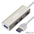 HUB GR-517UB Ginzzu USB 3.0, 4  USB3.0, 20    [: 1 ]