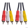 PERFEO ������ 3xRCA ����� - 3xRCA �����, ����� 1 �. (R3102)  [��������: 2 ������]
