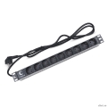 Cabeus PDU-9P-2EU    19" , , 9 , 16 A,  ,  2,  ,    [: 2 ]