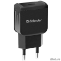 Defender Сетевой адаптер 2xUSB, 5V/2.1А, черный, пакет (EPA-13) (83840)  [Гарантия: 1 год]