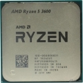 CPU AMD Ryzen 5 3600 OEM {3.6GHz up to 4.2GHz/6x512Kb+32Mb, 6C/12T, Matisse, 7nm, 65W, unlocked, AM4}  [Гарантия: 1 год]