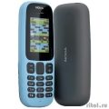 Nokia 105 DS Blue (2019) [16KIGL01A01]  [Гарантия: 1 год]