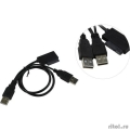 ORIENT UHD-300SL, адаптер USB 2.0 to Slimline SATA, для оптических приводов ноутбука, двойной USB кабель (30831)  [Гарантия: 1 год]