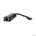 Gembird Сетевой адаптер Ethernet USB C-type - Fast Ethernet adapter (A-CM-LAN-01)  [Гарантия: 3 месяца]