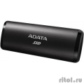   256GB A-DATA SE760, External, USB 3.2 Type-C, [R/W -1000/- MB/s] 3D-NAND,  [ASE760-256GU32G2-CBK]  [: 1 ]