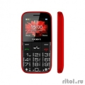 TEXET TM-B227 Мобильный телефон цвет красный  [Гарантия: 1 год]