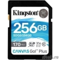 Micro SecureDigital 256Gb Kingston Canvas Go Plus SDXC UHS-I U3 V30 (170/90 Mb/s) SDG3/256GB  [: 1 ]