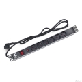 CABEUS PDU-6P-F-2EU    19" , , 6 , , 16 A, ,  2,  ,    [: 1 ]