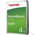 4TB Toshiba Surveillance S300 (HDWT740UZSVA/HDKPB02Z0A01F) {SATA 6.0Gb/s, 5400 rpm, 128Mb buffer, 3.5" для видеонаблюдения}  [Гарантия: 2 года]