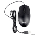 Gembird MOP-420 {Мышь, USB, черный, 2кн.+колесо-кнопка, 1000 DPI, кабель 1.8м}  [Гарантия: 1 год]